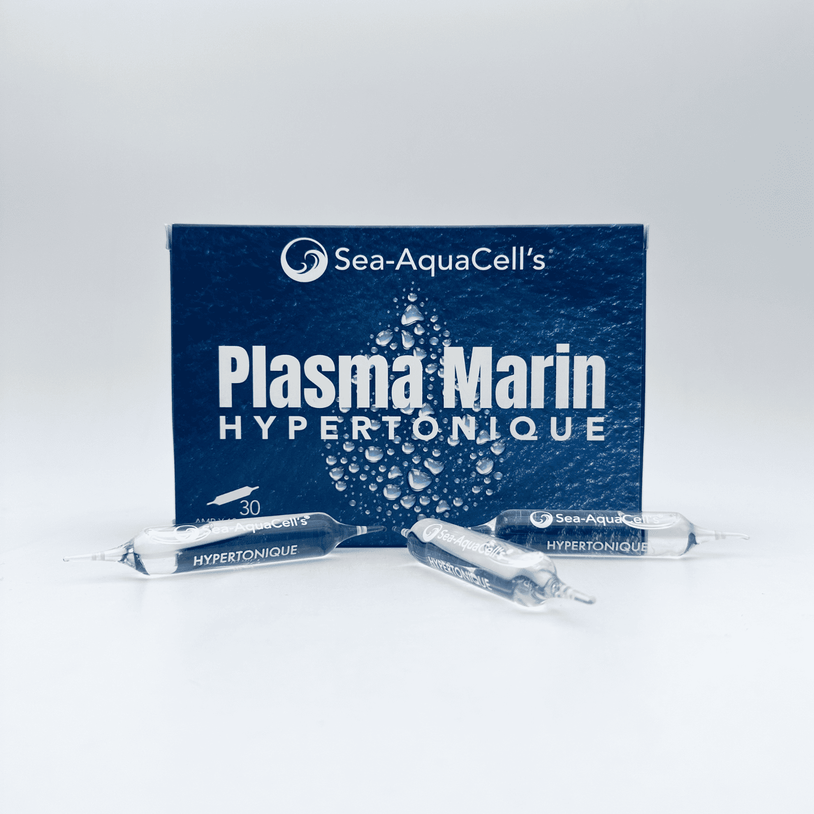 Ampoules plasma marin hypertonique 30×10 ml